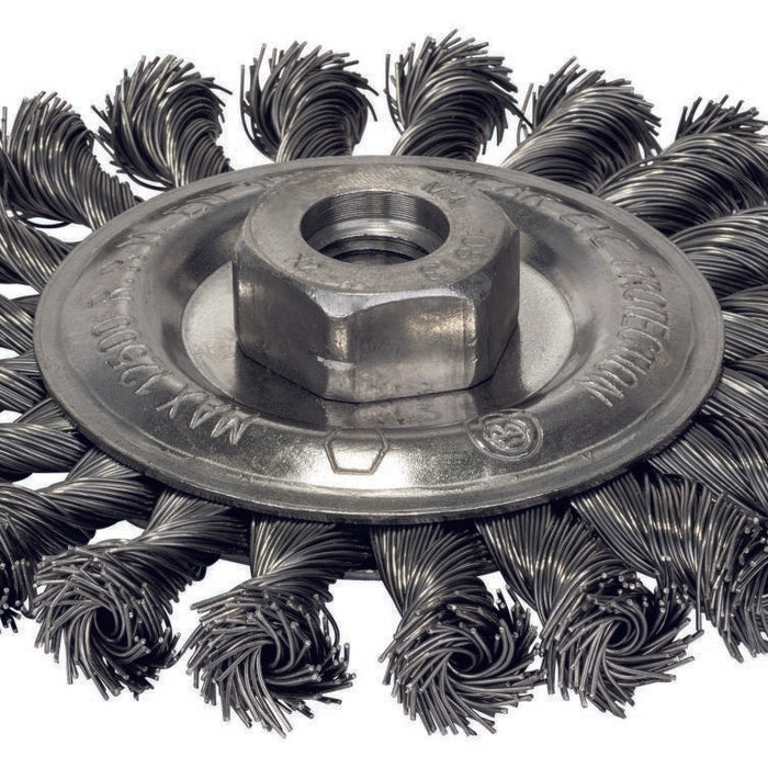 Bosch Brush - Wire wheel 115 mm, 0,5 mm, 12 mm, M14 angle grinder -  2608622059