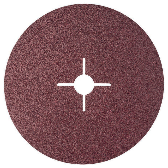 Bosch 115mm Fibre Sanding Disc - Best for Metal, Grit 36. Metal Sanding Disc