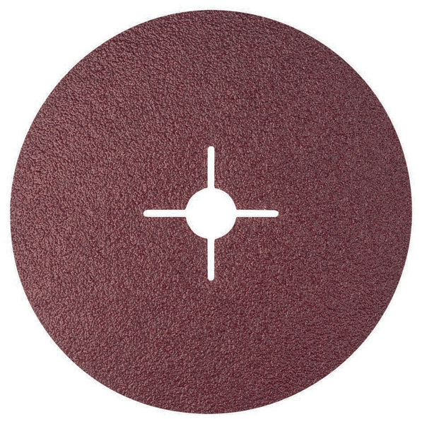 Bosch 115mm Fibre Sanding Disc - Best for Metal, Grit 36. Metal Sanding Disc