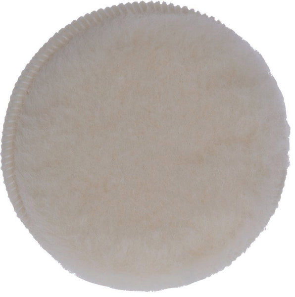 Bosch Lambswool Polishing Pad 125mm | Velcro Bonnet for Orbital Sander | Buffing & Polishing
