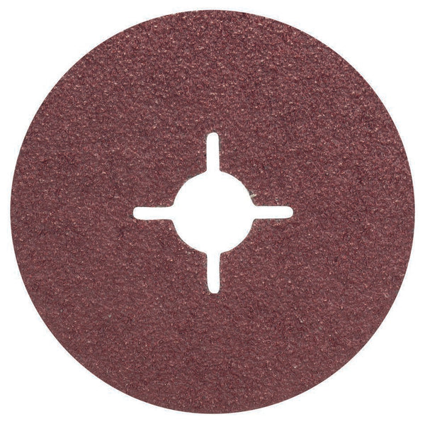 Bosch 115mm Fiber Sanding Disc Grit 36 for Angle Grinder | Metal & Wood Sanding | Replacement Sandpaper
