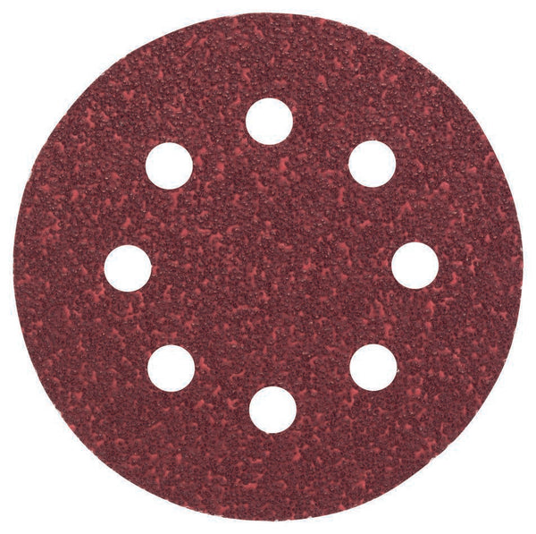 Bosch 115mm Sanding Discs, 120 Grit, 5 Pack - Random Orbit Sander Pads -  2609256A18