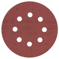 125mm Sanding Disc 240 Grit for Orbital Sanders - Wood Metal Sanding Pad
