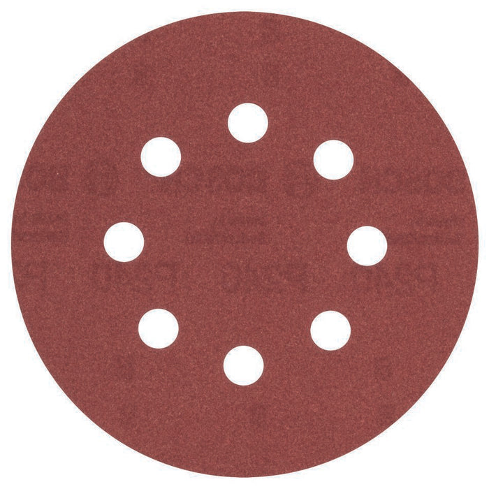 125mm Sanding Disc 240 Grit for Orbital Sanders - Wood Metal Sanding Pad
