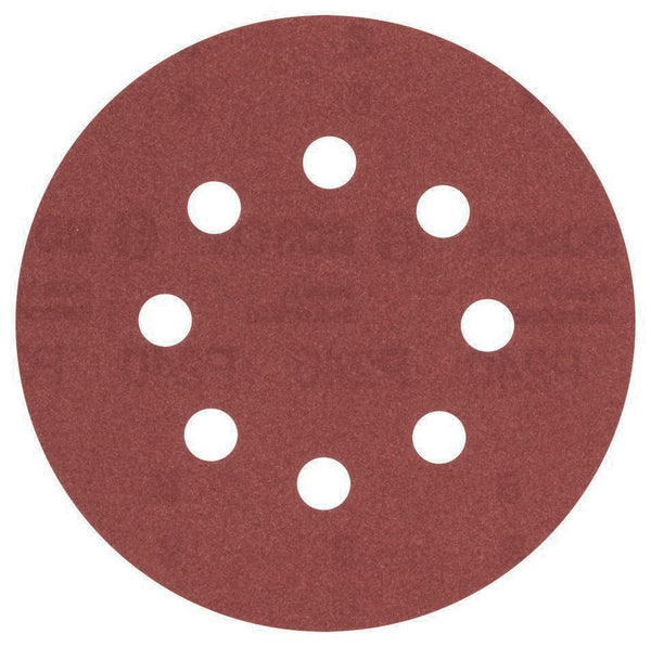 125mm Sanding Disc 240 Grit for Orbital Sanders - Wood Metal Sanding Pad