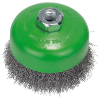 Bosch Brush - Wire cup brush, stainless 100 mm, 0,3 mm, M14, crimped wire -  2608622103
