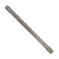 Bosch Flat Chisel - Hex Shank Demolition Tool - 520mm. Heavy Duty Concrete & Brick Breaker Chisel