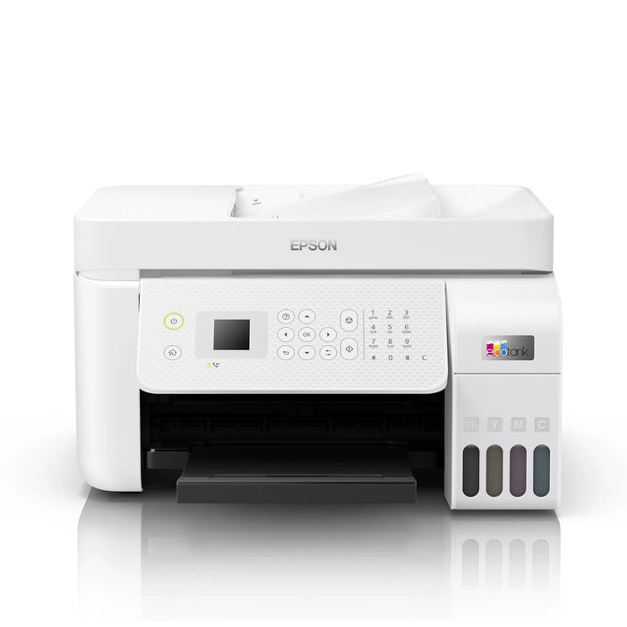 Epson EcoTank L5296 4-in-1 with Wi-Fi Direct and Ethernet Printer **Take unit to Partserve to replace Maintenance Box / Ink Wast Epson Printers