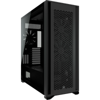7000D Airflow Black Tempered Glass Full Tower; 6x 3.5'' |  4x 2.5'' Drive Bays ; 480mm Radiator Compatible; 3x140mm fan incl-CC-9011218-WW