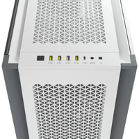 7000D Airflow White Tempered Glass Mid-Tower; 6x 3.5'' |  4x 2.5'' Drive Bays ; 480mm Radiator Compatible; 3x140mm fan incl