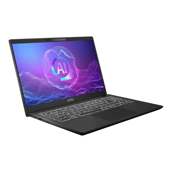 MSI Modern 15|Intel Ultra 7 255H |Arc Graphics|DDR5 16GB|512GB SSD|15.6''|WIFI 6E|LAN|BT|WIN11H|1yr Wty|Classic Black