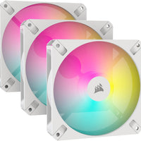 CORSAIR iCUE AR120 Digital RGB 120mm PWM Fan Triple Pack - White-CO-9050169-WW
