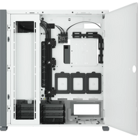 7000D Airflow White Tempered Glass Mid-Tower; 6x 3.5'' |  4x 2.5'' Drive Bays ; 480mm Radiator Compatible; 3x140mm fan incl