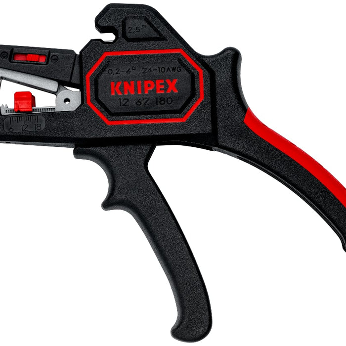 Knipex STRIPPER - WIRE SELF ADJUSTING 0.2 TO 6MM - KPX1262180SB