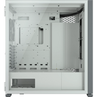 7000D Airflow White Tempered Glass Mid-Tower; 6x 3.5'' |  4x 2.5'' Drive Bays ; 480mm Radiator Compatible; 3x140mm fan incl