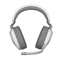 HS65 Wireless Premium White Headset; 50mm Audio Drivers; Omnidirectional Mic - PC/PS. Corsair