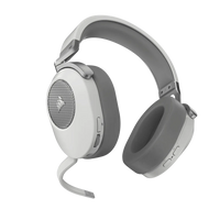 HS65 Wireless Premium White Headset; 50mm Audio Drivers; Omnidirectional Mic - PC/PS. Corsair