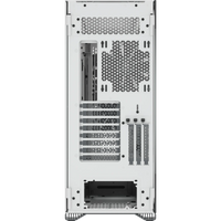 7000D Airflow White Tempered Glass Mid-Tower; 6x 3.5'' |  4x 2.5'' Drive Bays ; 480mm Radiator Compatible; 3x140mm fan incl