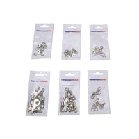 HELLERMANNTYTON Cable Lugs HTB 2.5x6 - Tinned Standard Electrical Connectors for Wiring - Pre-Pack