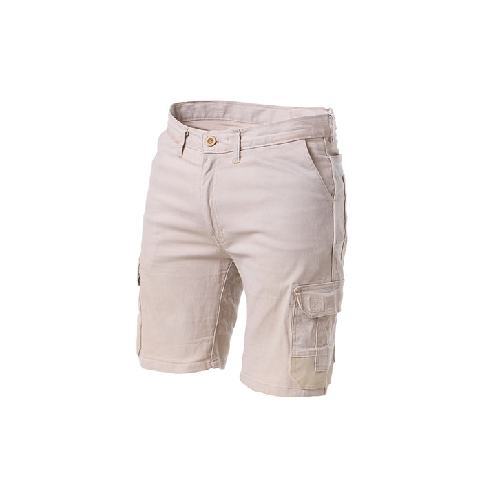 DROMEX SHORTS COTTON STRETCH KHAKI [38]  DW-ST-CARGO-SH-KH-38