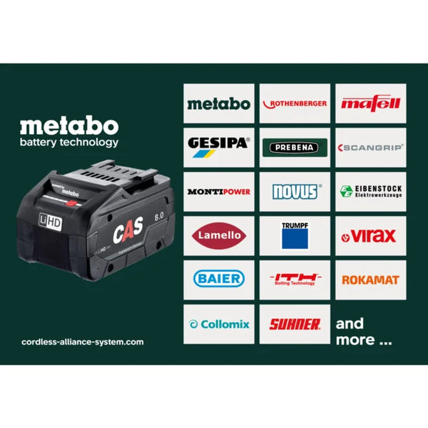 Metabo Cordless chain saw MS 18 LTX BL 25 (601595850) Cordless chain saw - 601595850