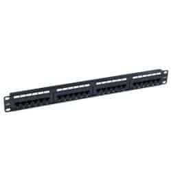 CAT5e 24-Port Patch Panel | Rack Mount Network Wiring Solution | chavda.com
