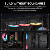 3500X RS-R ARGB Tempered Glass Mid-Tower PC Case; Black