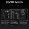 3500X LX-R RGB iCUE LINK Tempered Glass Mid-Tower PC Case; 3x Fans included; 2x 2.5'' ; 2x 3.5''; Black-CC-9011324-WW