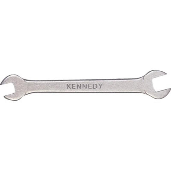 Kennedy 8BA x 10BA Open End Spanner - High-Quality Chrome Vanadium Steel Wrench