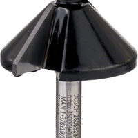 Bosch: Router bits  - Chamfer/laminate trim bit 1/4
