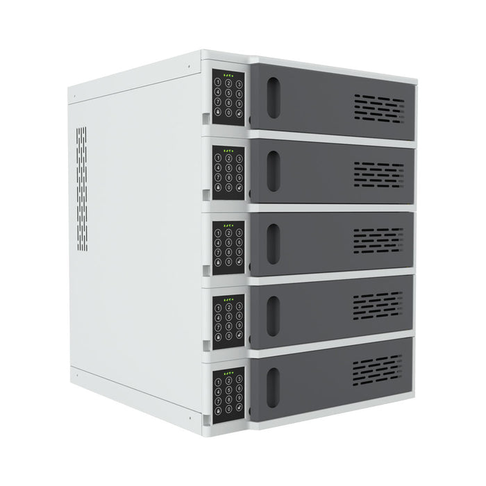 5-BAY PERSONALIZED CHARGE AND STORE - LN105HS* - CHARGE-CABINET-LN105