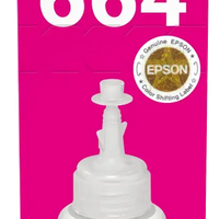 Epson T6643 Ecotank Magenta ink bottle (70ml). 7500 pages @ 5% coverage Epson Consumables