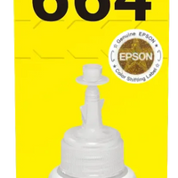 Epson T6644 Ecotank Yellow ink bottle (70ml). 7500 pages @ 5% coverage Epson Consumables
