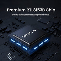 UGREEN CM199-50737 Type-C to Gigabit Ethernet Adapter - Silver