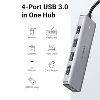 UGREEN 4-in-1 Type-C Hub | USB 3.0 | Type-C