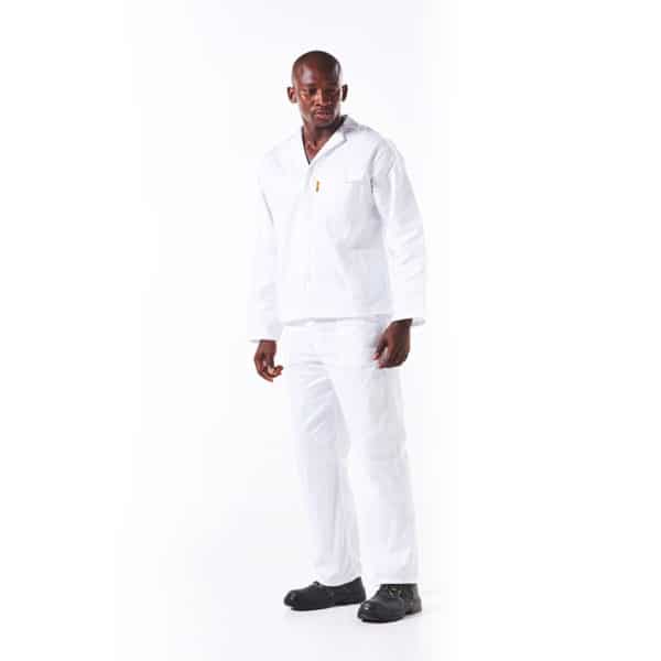 DROMEX CONTI SUIT P/COTT WHT [44]  DW-CONTIW-S44