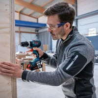 BOSCH GSB 18V-90 C Cordless Perc Screwdriver Drill Tool - High Performance Heavy Duty Power Tool