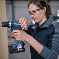 BOSCH GSB 18V-90 C Cordless Perc Screwdriver Drill Tool - High Performance Heavy Duty Power Tool