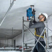 Bosch GBH 187-LI Cordless Rotary Hammer Kit with Case. High-performance 18V SDS-plus hammer drill. Professional Power Tool.