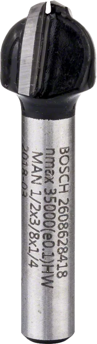 Bosch: Router bits  - Core box bits 1/4