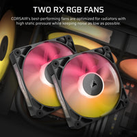 Corsair iCUE LINK TITAN 240 RX LCD Liquid CPU Cooler – RX120 RGB Fans – Fits Intel® LGA 1851/1700; AMD® AM5/AM4.
