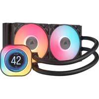 Corsair iCUE LINK TITAN 240 RX LCD Liquid CPU Cooler – RX120 RGB Fans – Fits Intel® LGA 1851/1700; AMD® AM5/AM4.
