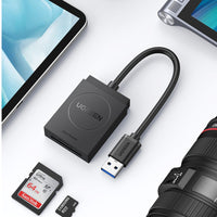 UGREEN USB 3.0 SD/TF Card Reader - High-Speed Data Transfer for SD & MicroSD Cards, Portable Design