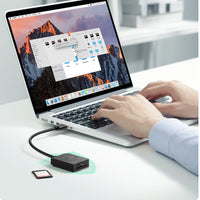 UGREEN USB 3.0 SD/TF Card Reader - High-Speed Data Transfer for SD & MicroSD Cards, Portable Design