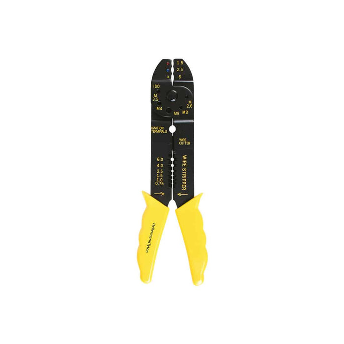 HellermannTyton : Crimp Tool Economy 1.5-6mm Crimp Cut & Strip - (LY2001)