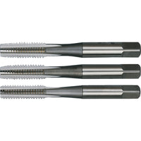 3.0x0.35mm Hand Taps: HSS Thread Cutting Set, Straight Flute, Machine Taps