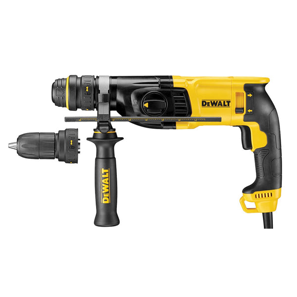 DeWalt SDS-Plus Rotary Hammer 26mm 800W Quick Chuck 3-Mode D25134K-QS