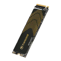 TRANSCEND 1 TB MTE245S PCI-E  GEN 4X4 M.2 NVMe 2280 SSD 3D TLC - 5300 MB/s Read 4600 MB/s Write - 600 TBW-TS1TMTE245S