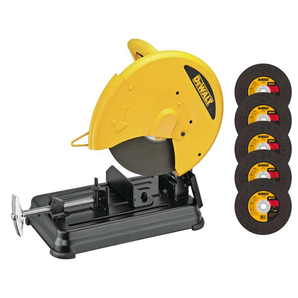 DeWalt Cut-Off Saw 355Mm 2300W With 5 Discs - D28730V-ZA