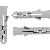 Fischer Nylon USP Plug M12 - Wall Anchor for Concrete & Masonry - Durable Plastic Plug